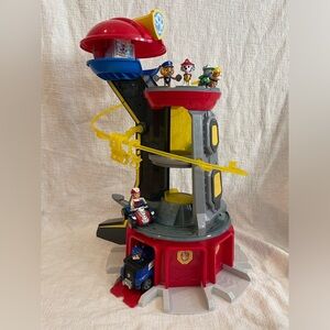Paw patrol mighty pups lookout tower